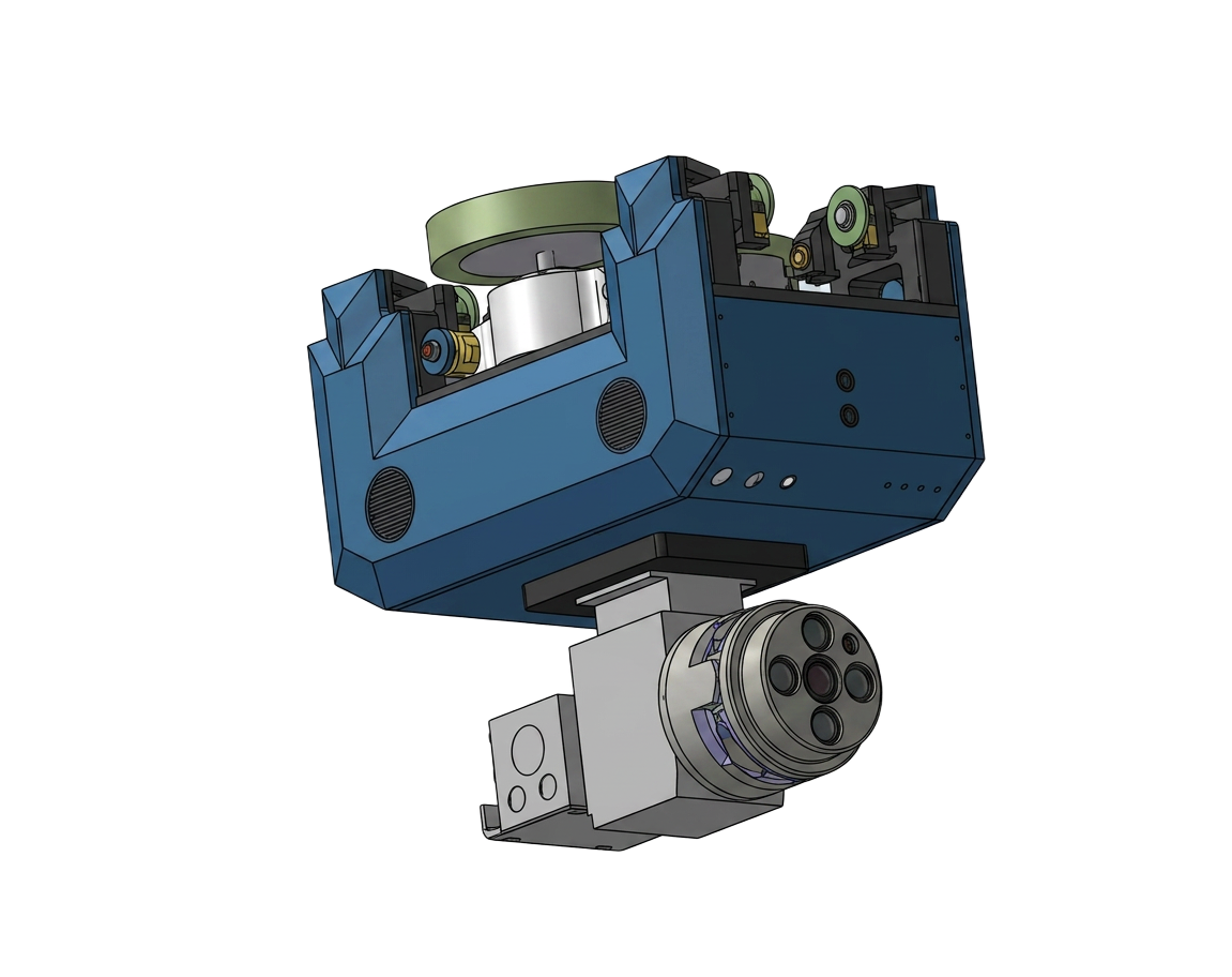 Rail-Mounted Inspection Robot – Fixed-Track Monitor